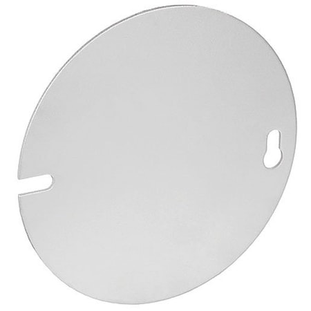 Southwire Electrical Box Cover, Round, Galvanized Steel, Flat Cover 54C1-R